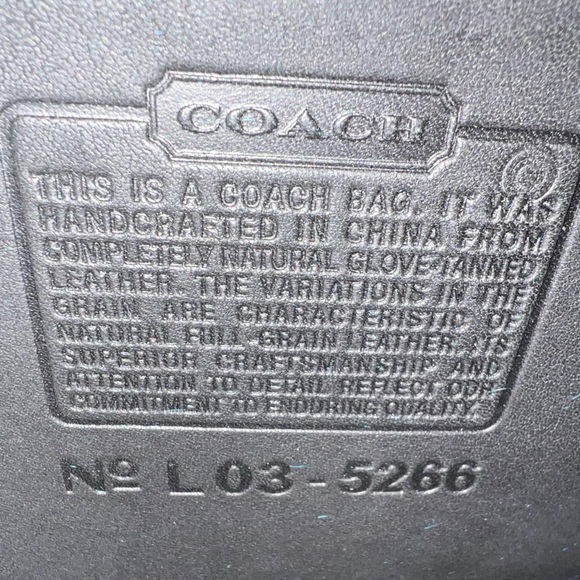 Vintage Authentic Coach briefcase c. 2003 - Picture 3 of 7